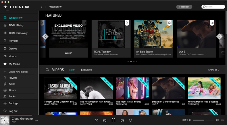 How to get tidal app on mac os